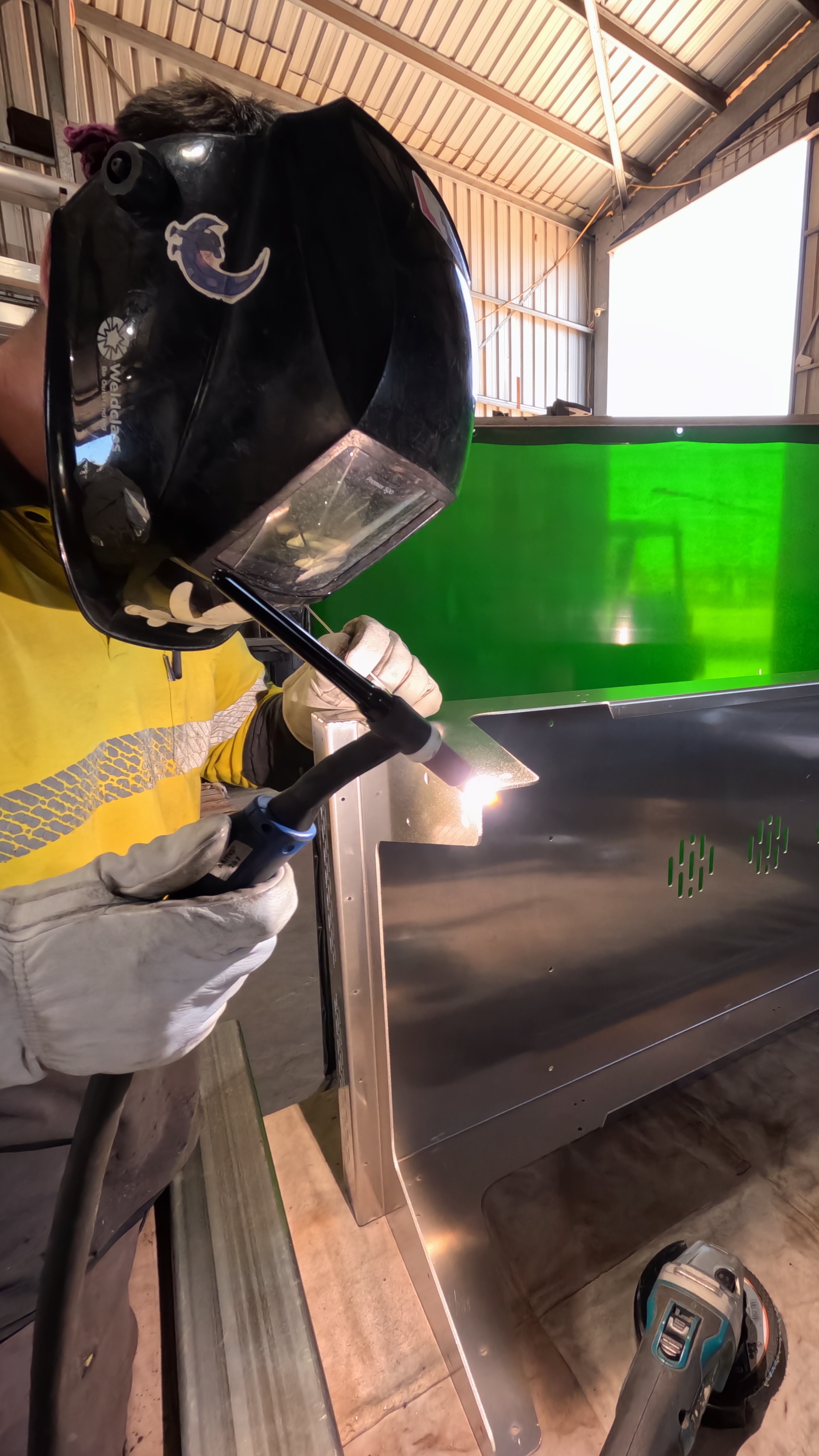 Reefwise canopy manufactured by Specialised and Precision Engineering