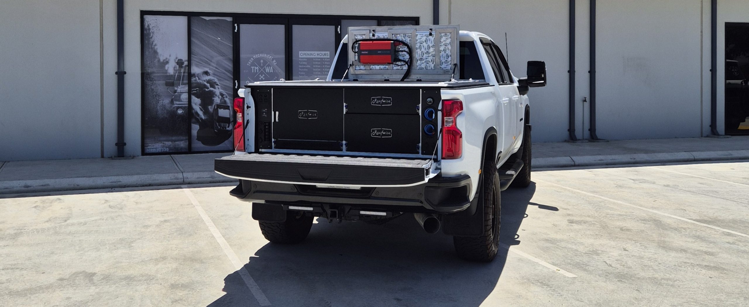 Reefwise American ute canopy wa