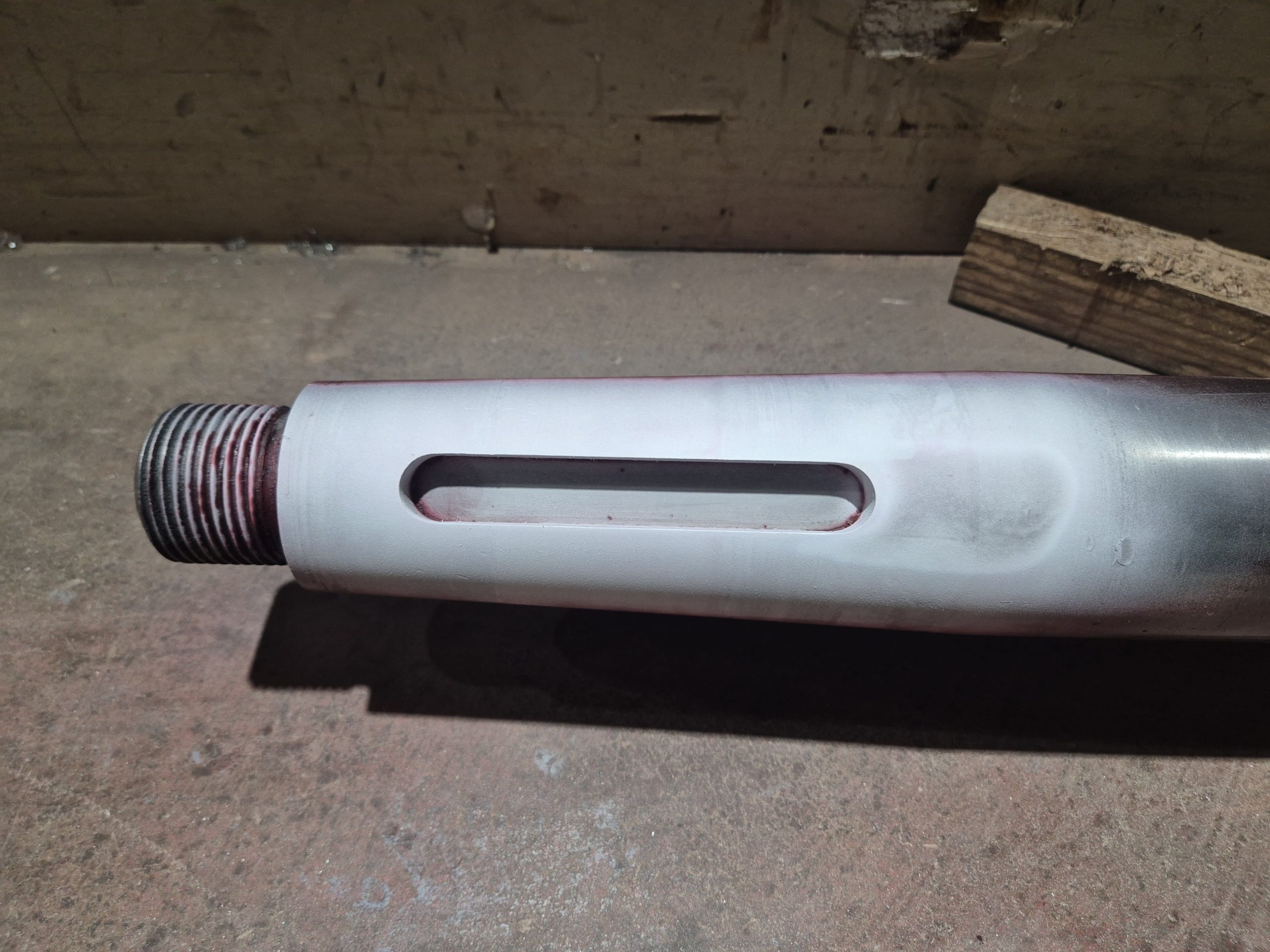 Precision machined component in Exmouth