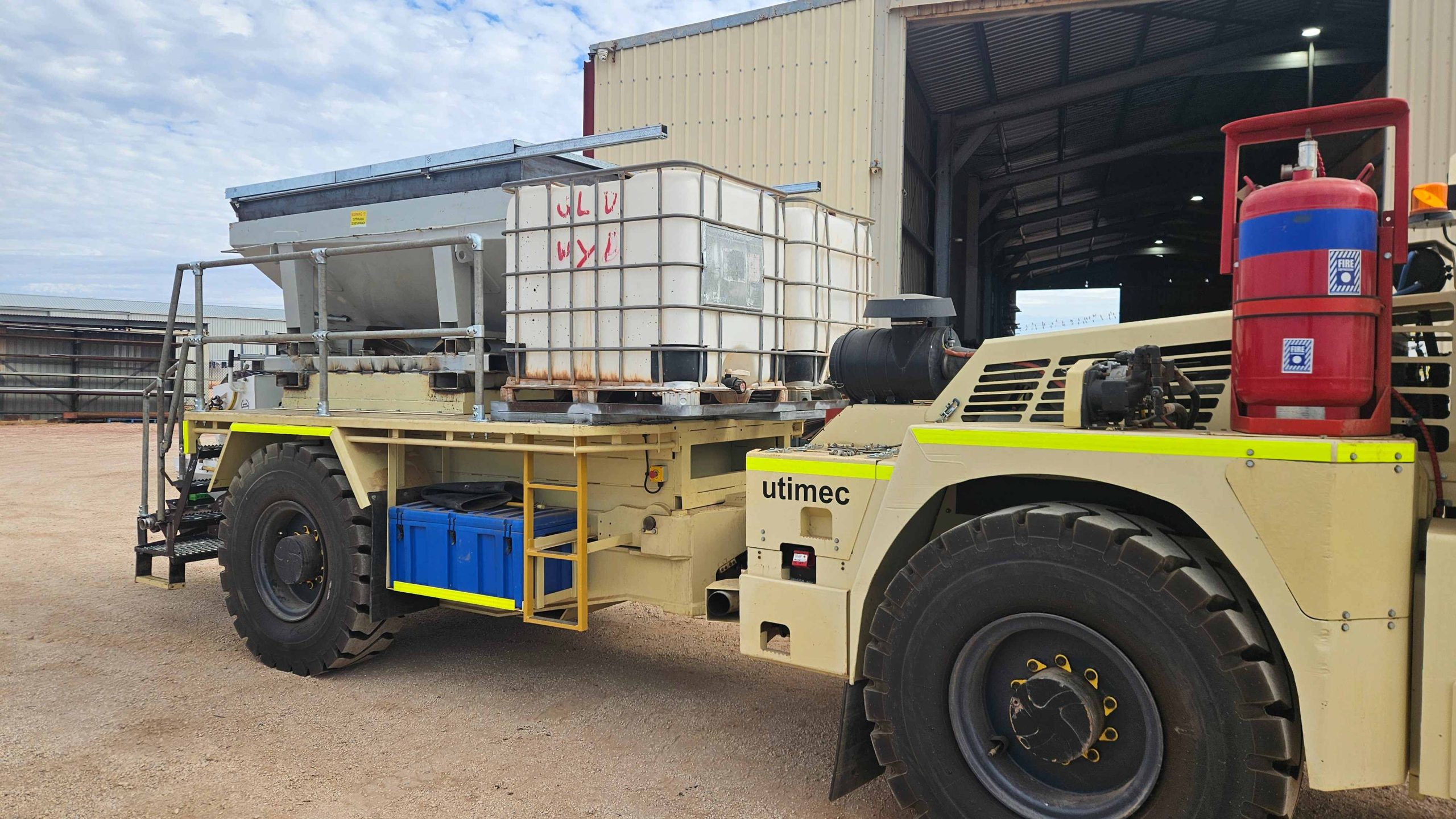 Mining fabrication and welding project in Exmouth