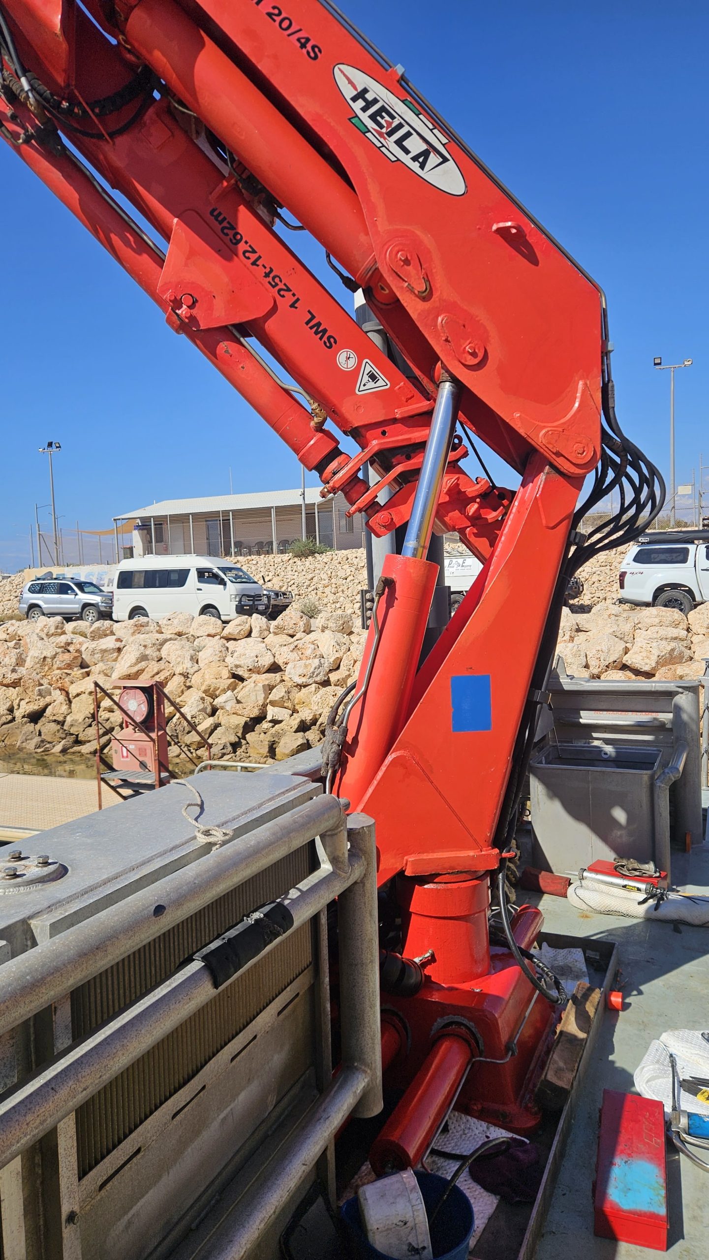 Hydraulic repair by SPE in Exmouth